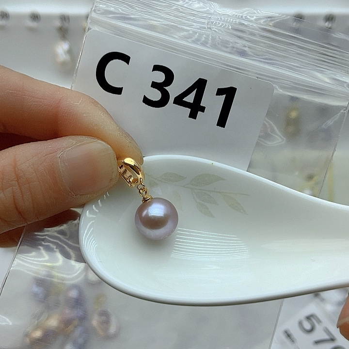 淡水珍珠颈饰银S925镶嵌