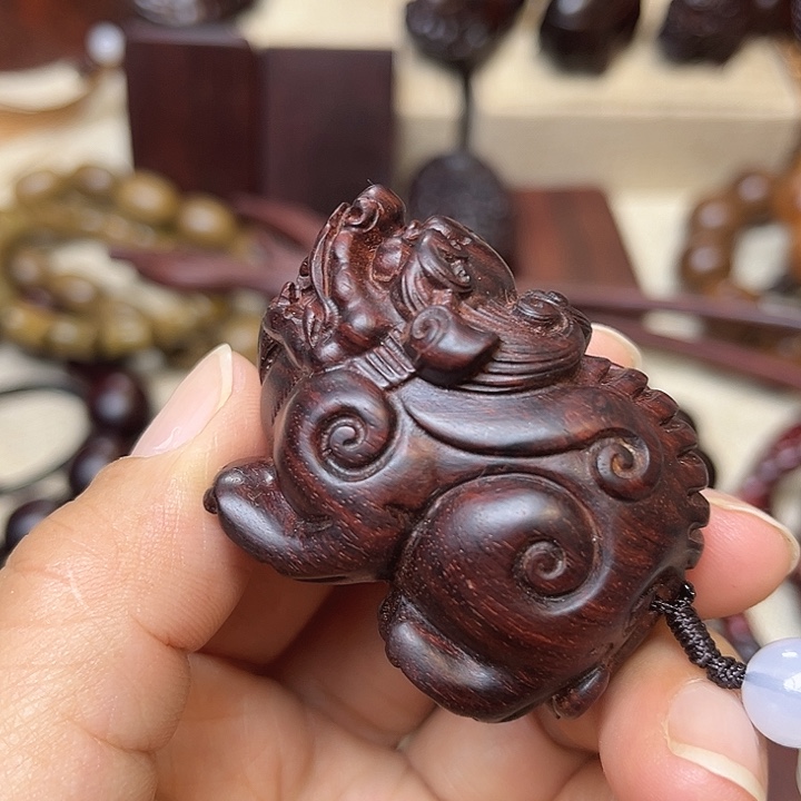 檀香紫檀印度小叶紫檀手把件