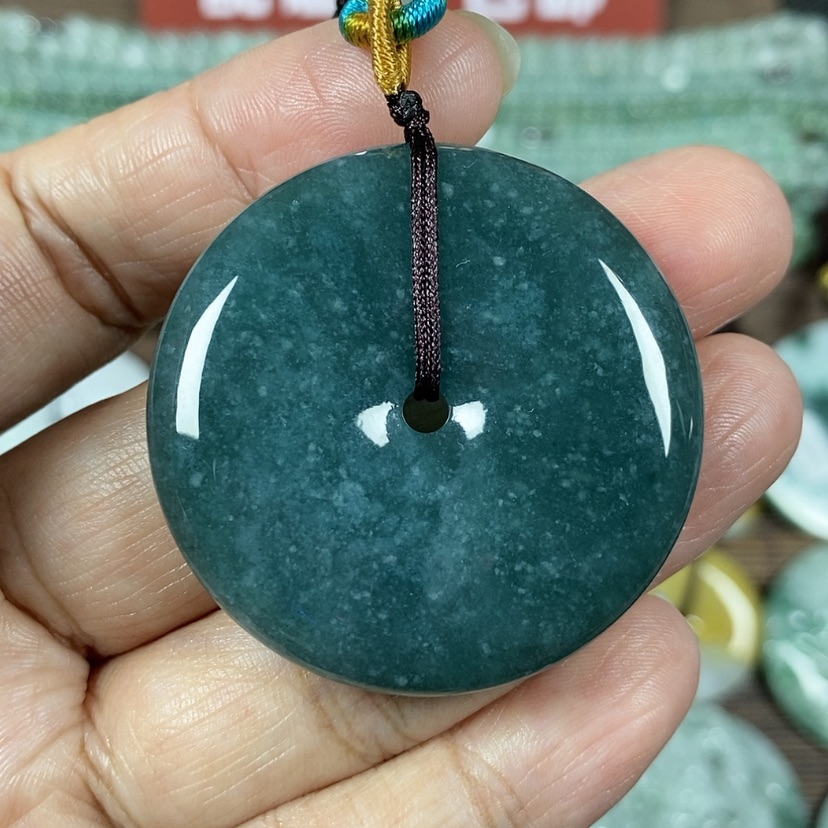 【闪购商品】翡翠颈饰未镶嵌玉吊坠翡翠玉平安扣