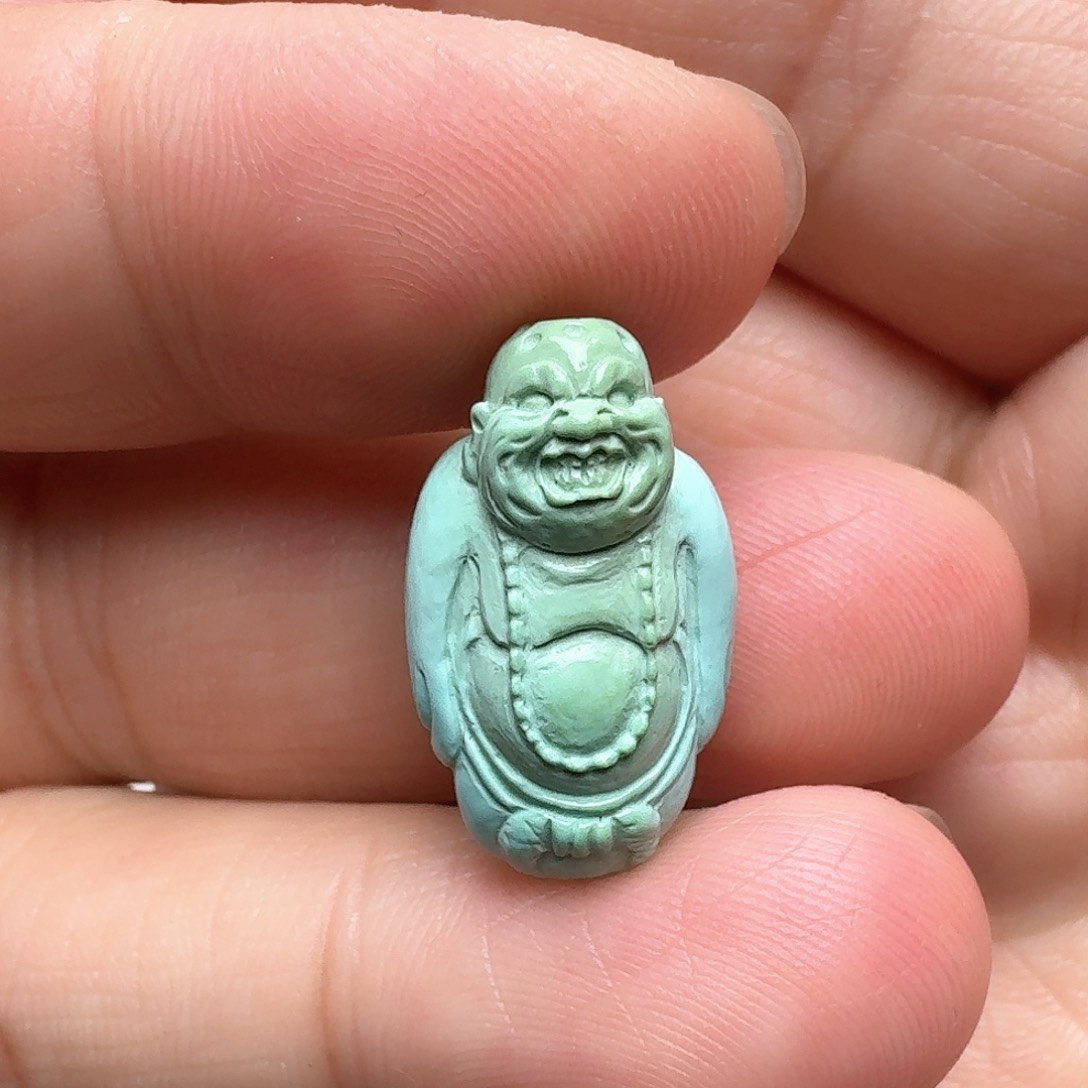 绿松石恶僧未镶嵌