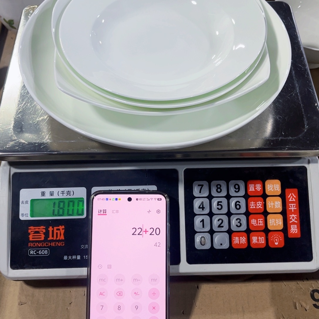 5***鱼新骨瓷纯白10寸➕草帽➕三角➕翘