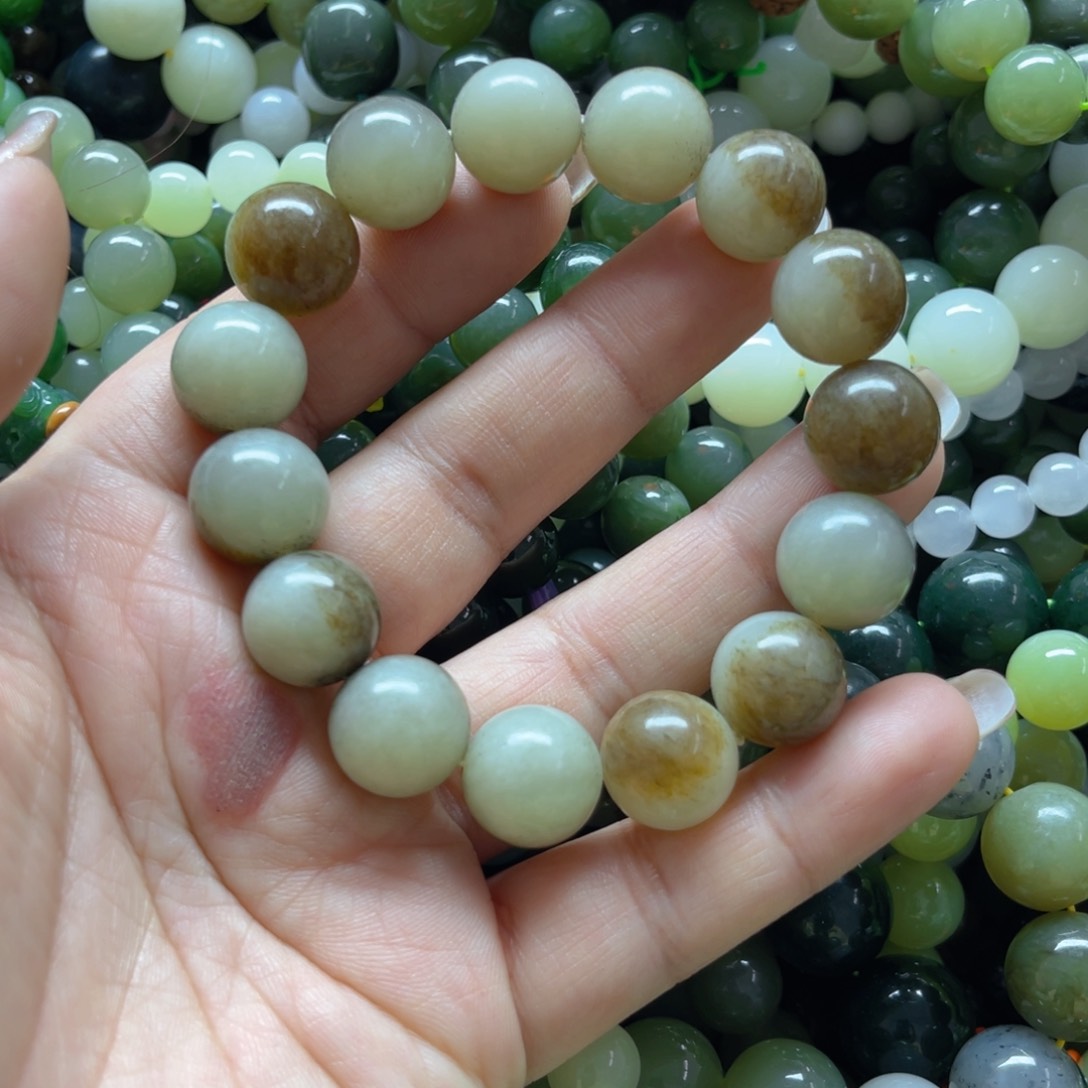 和田玉手链未镶嵌