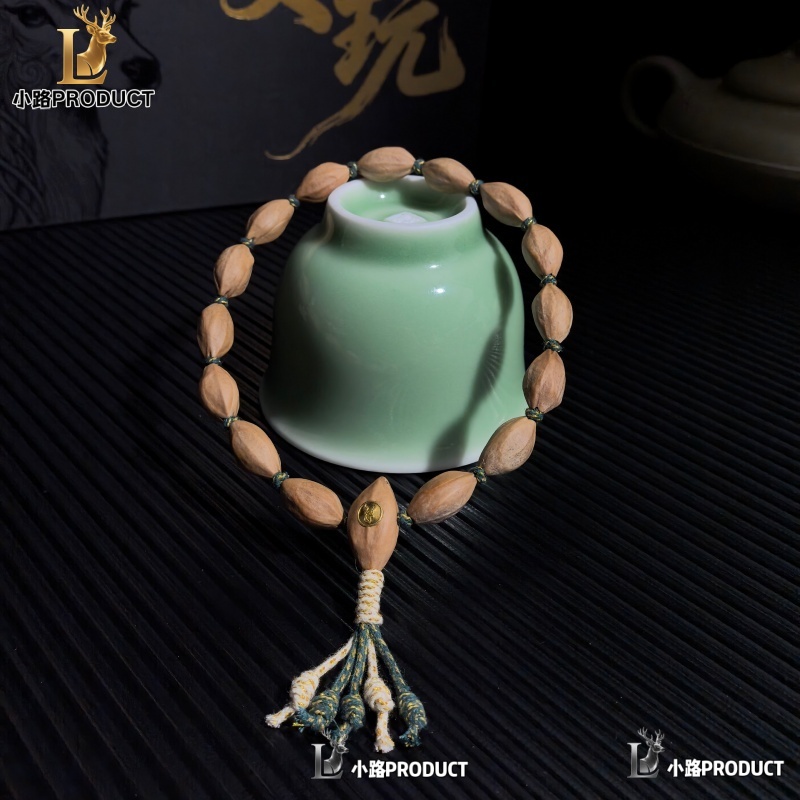 【金瓜子】超小籽橄榄核手串  原生 不会开裂 