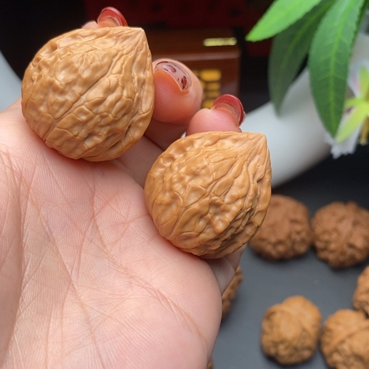 文玩核桃把件龟甲纹