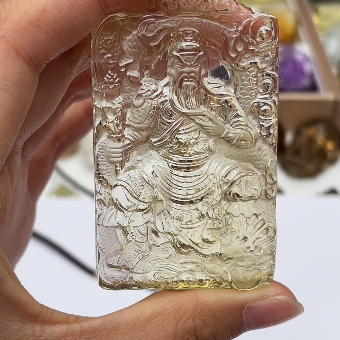 有***话水晶颈饰未镶嵌定制吊坠