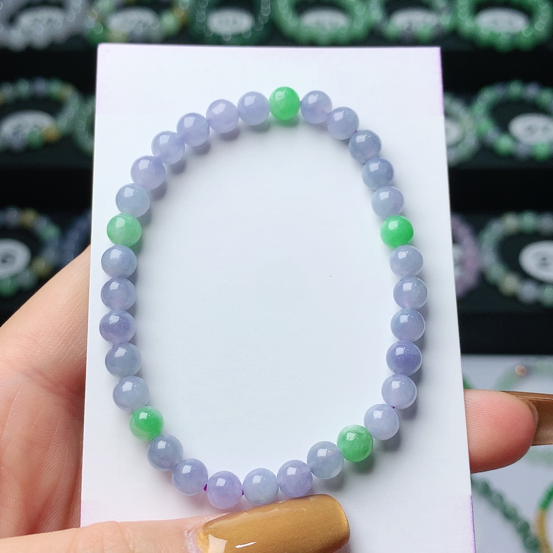 翡翠手链未镶嵌翡翠