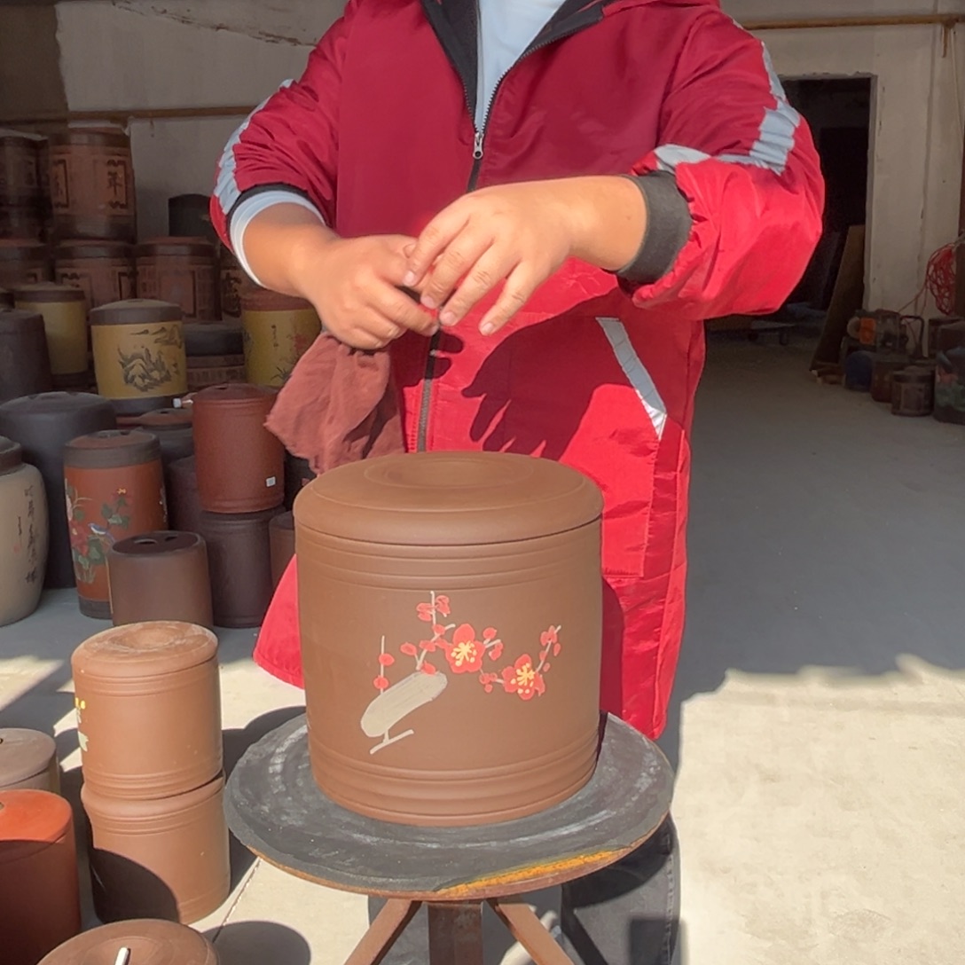 紫砂茶叶罐茶叶罐