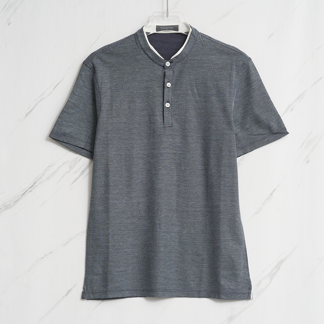 【澳门小叶子】/Zegna男士亨利领上衣/YZ300939