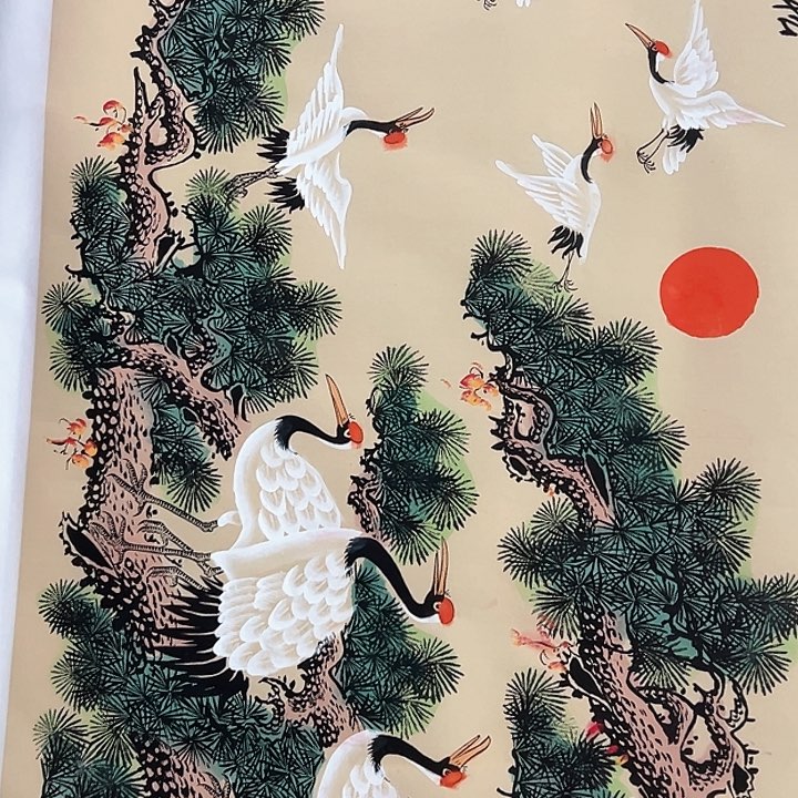 国画新号开播纯手绘作品