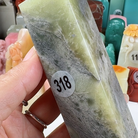 寿山石印石袁*印石章料……