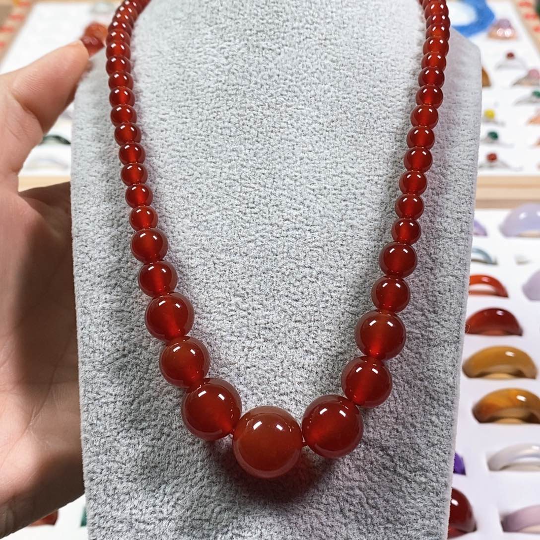 玛瑙/玉髓未镶嵌颈饰