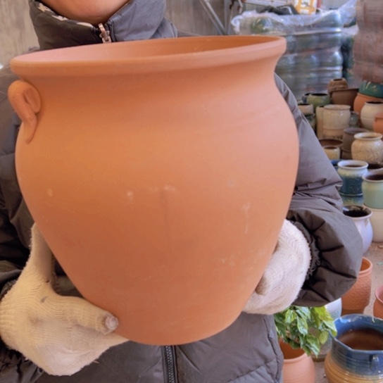 紫砂花盆高26口24————-