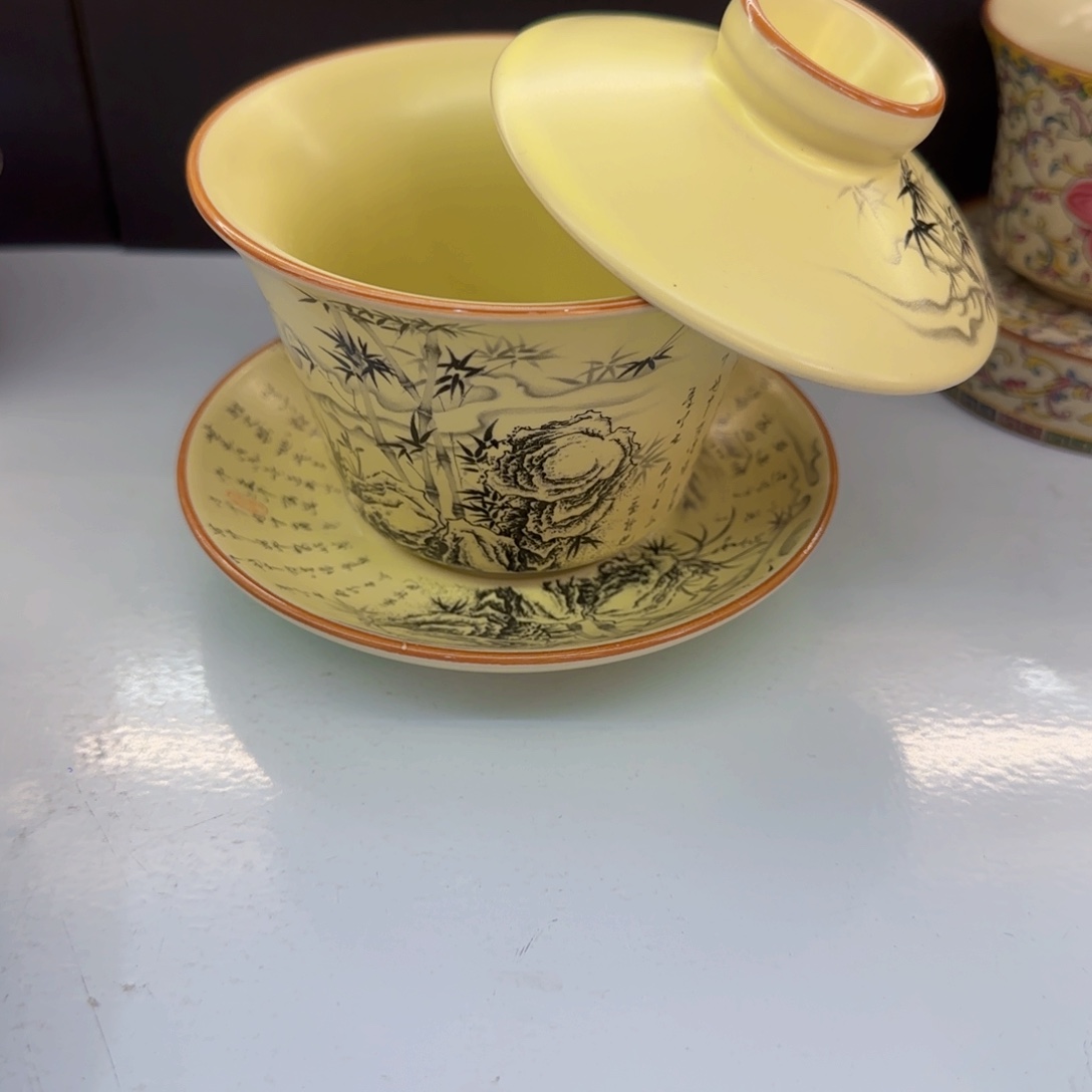 这些盖碗真好看！！！