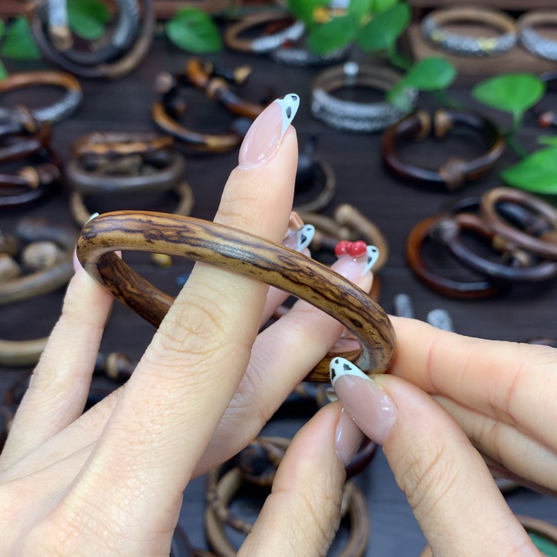 地图豹金刚藤手镯