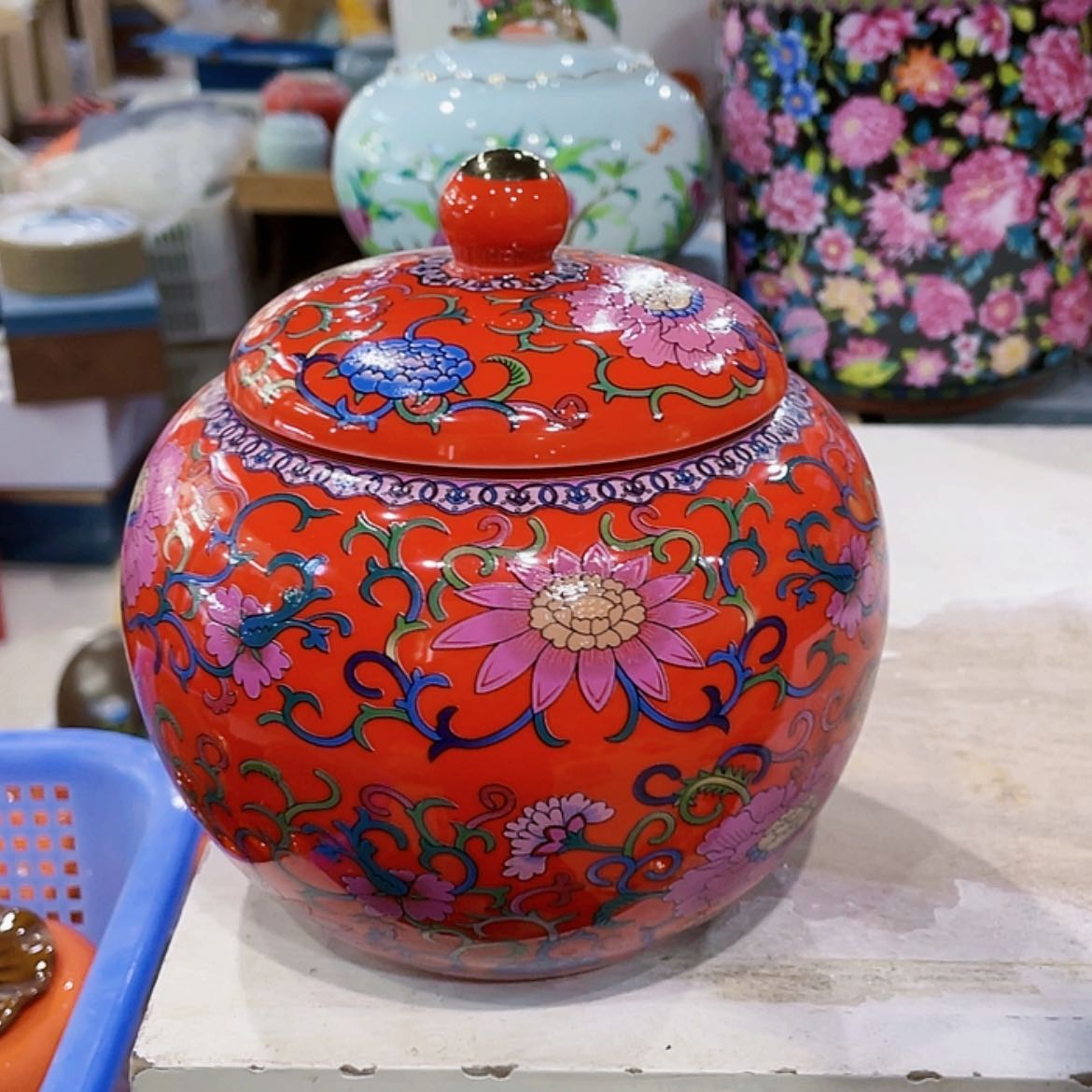 【闪购商品】罐陶瓷茶叶罐密封罐