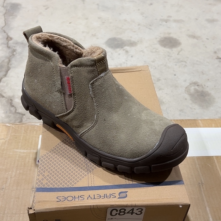 编码843号。棉42码防砸防刺劳保鞋。