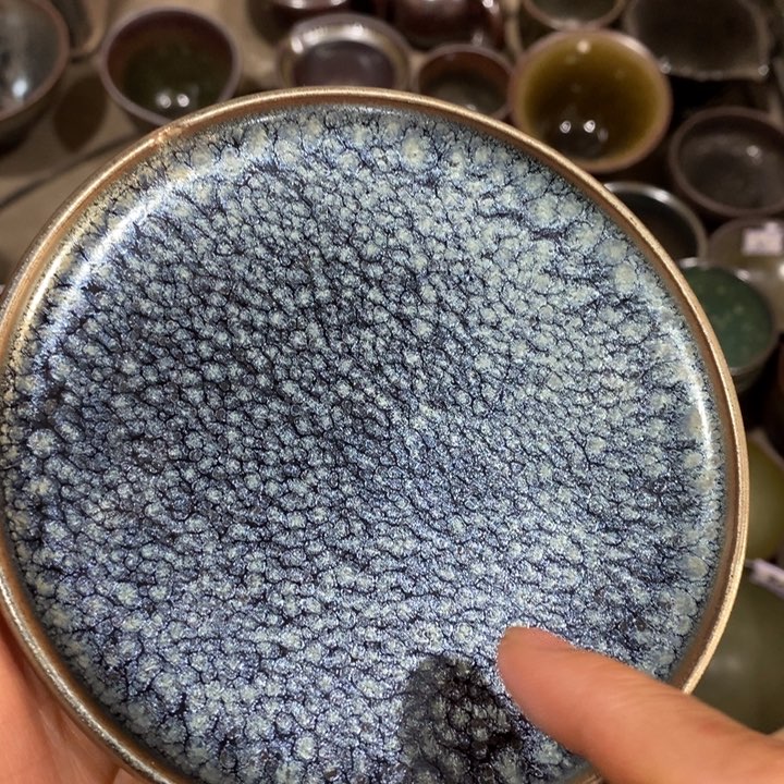 茶盏建阳建盏微瑕壶承