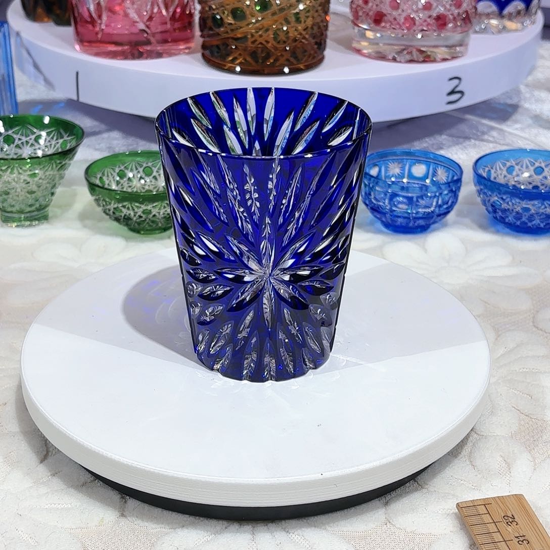 水晶杯水晶花瓶果盘通宝工艺品14号