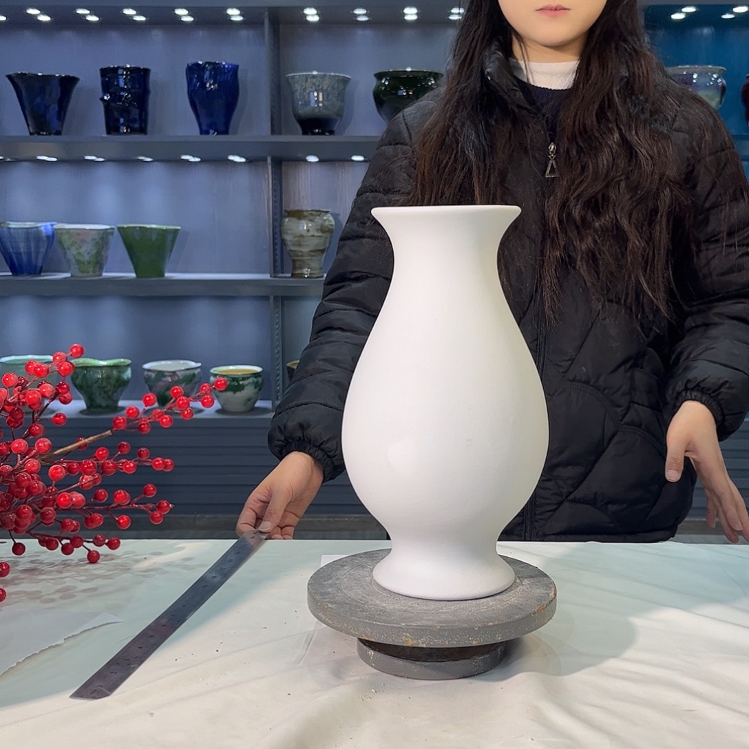 摆件陶景德镇陶瓷花瓶