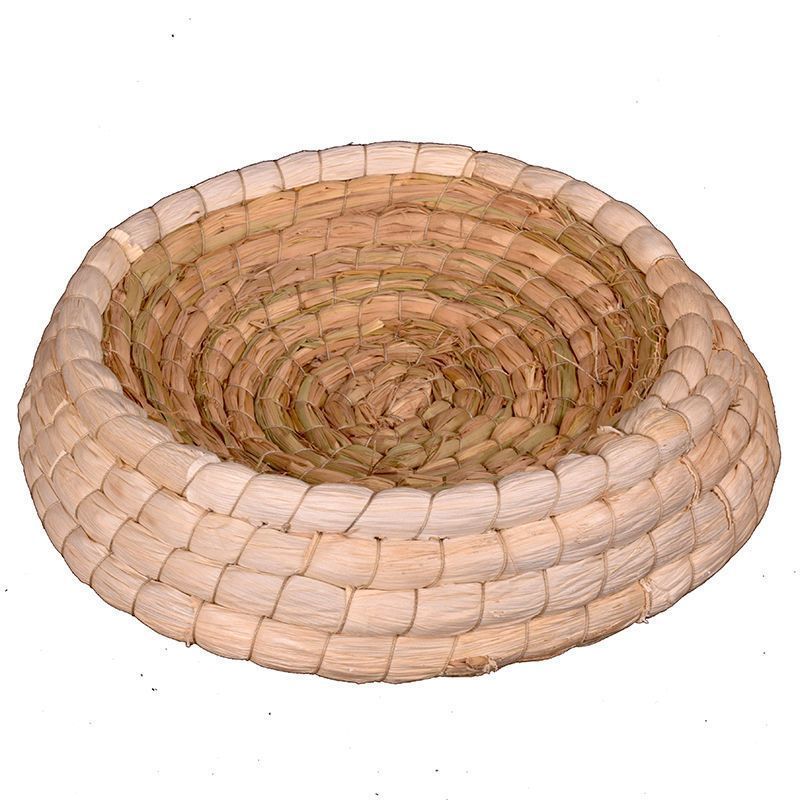 手工草编鸽子窝信鸽用品繁殖巢窝防侧翻蛋窝垫