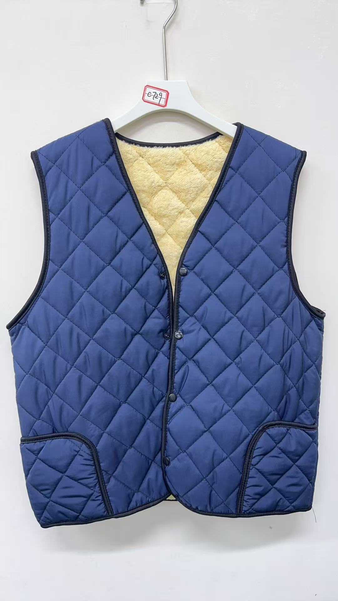 女士加绒马甲C730-杰