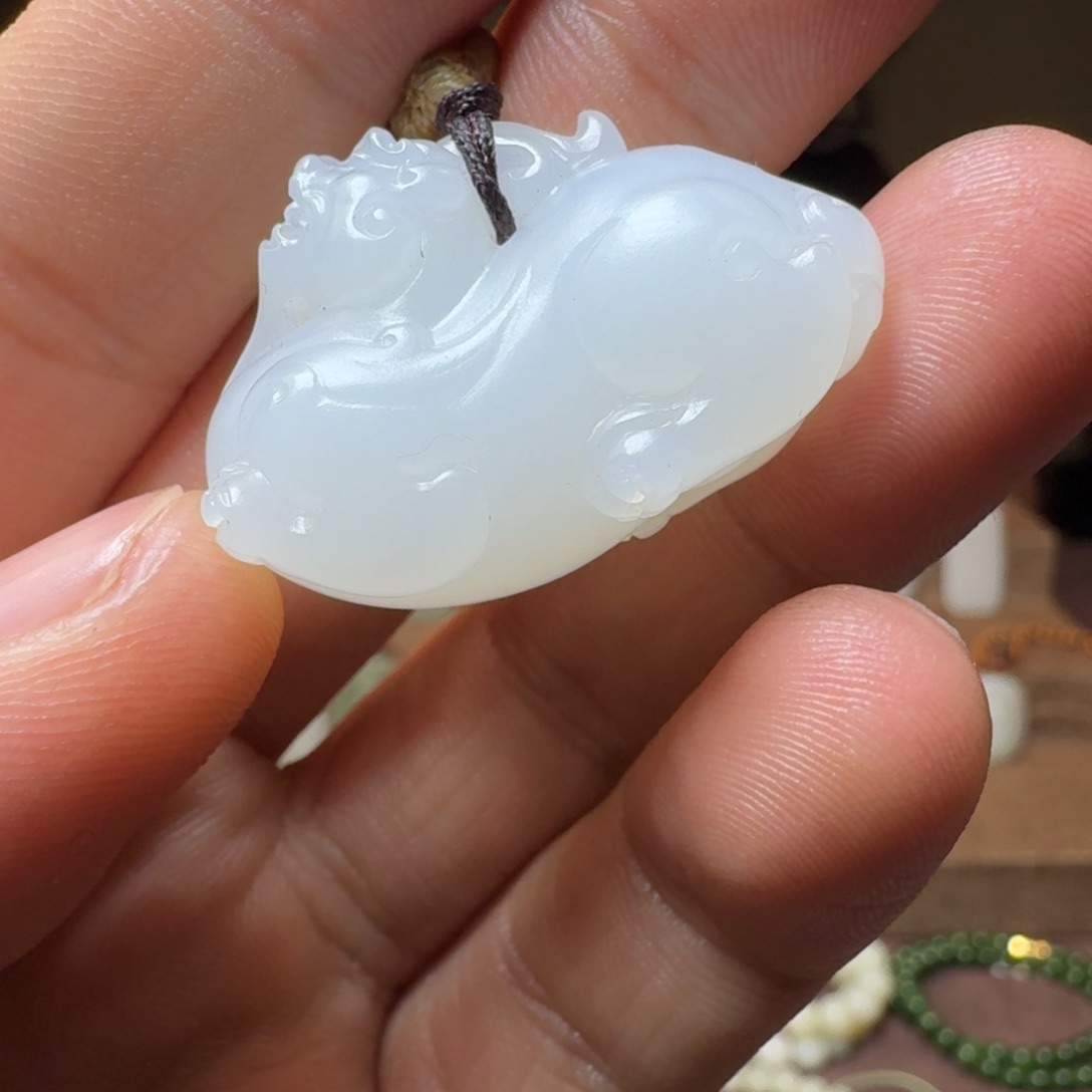 和田玉挂件未镶嵌