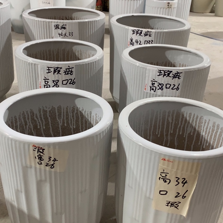【闪购商品】红陶高温陶瓷花盆默认瑕疵