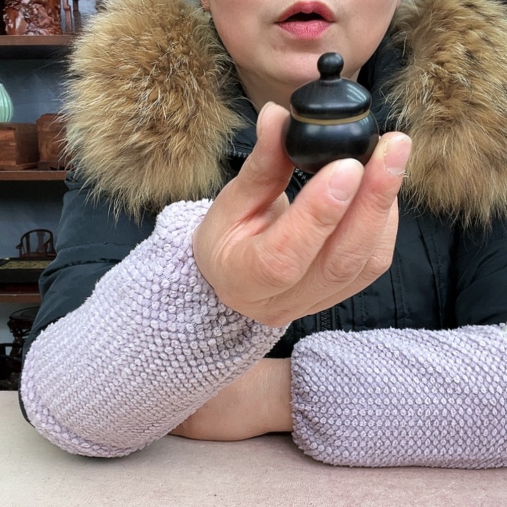 乌木类端景台小李子红木工艺品