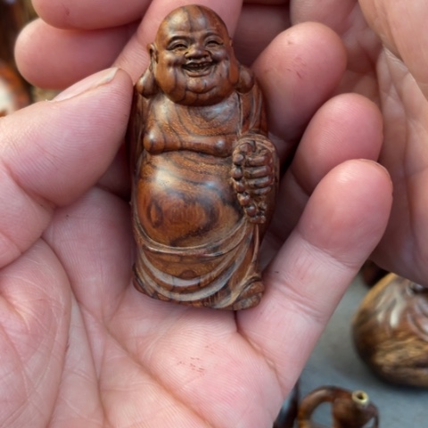 【闪购商品】把件黄花梨/降香黄檀力*