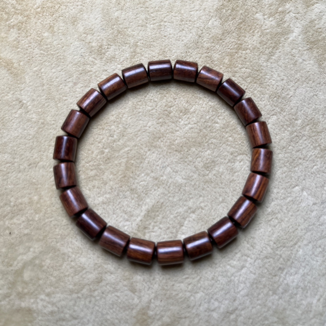 海南黄花梨老料桶珠8✖️6