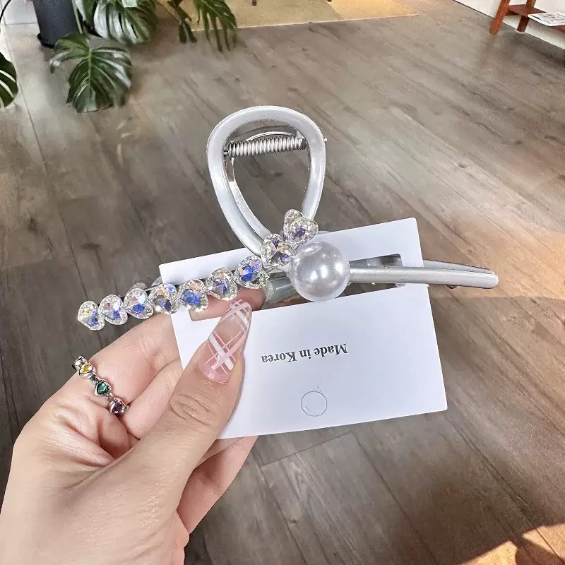 复古港风头饰少女风百搭发饰饰品网红大抓夹新款女法式发夹抓夹