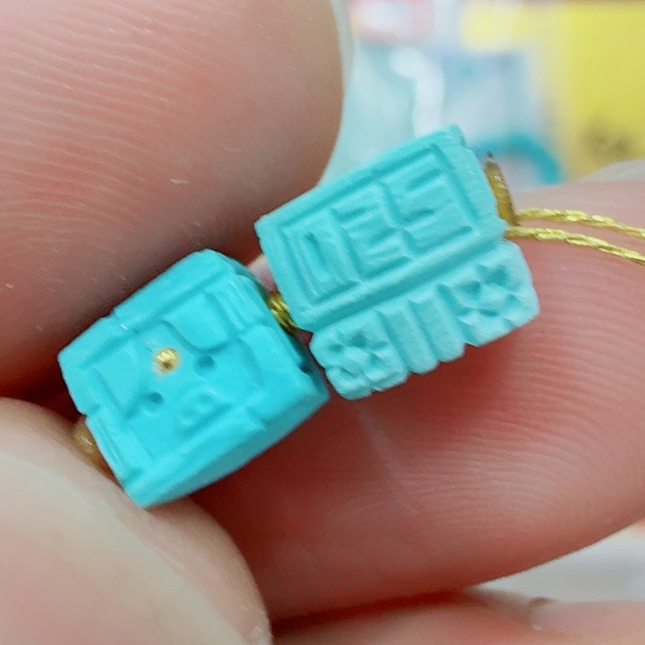 绿松石未镶嵌配饰