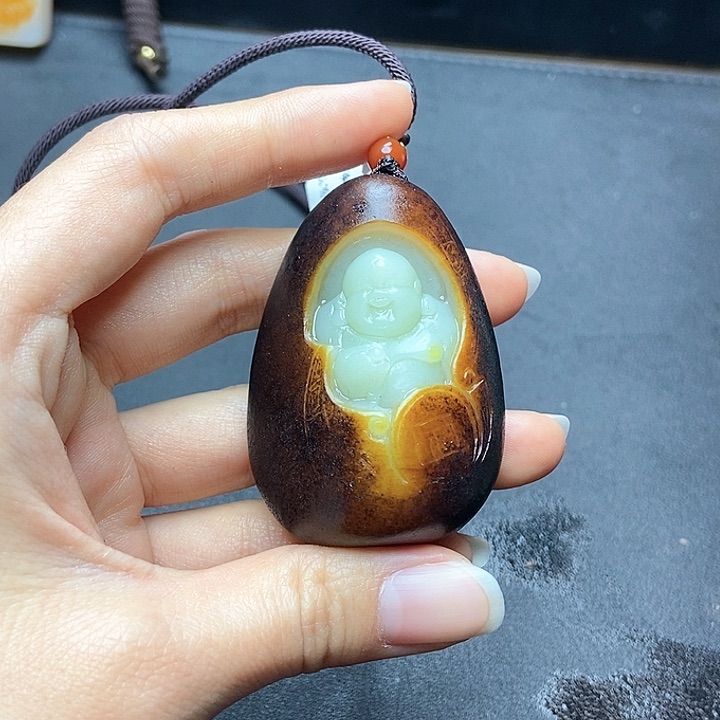 和田玉挂件未镶嵌N