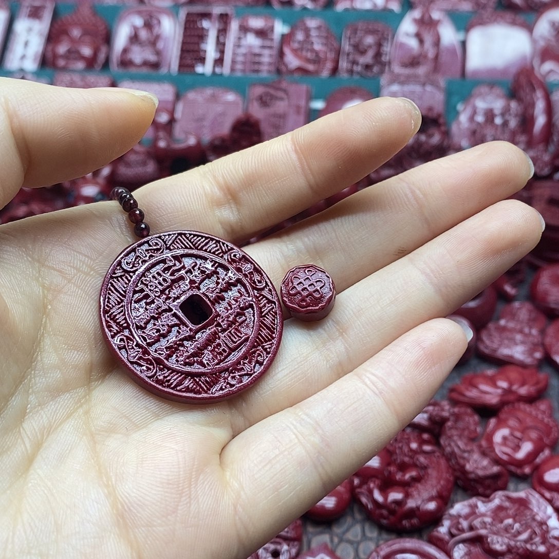 天然辰砂朱砂手机链