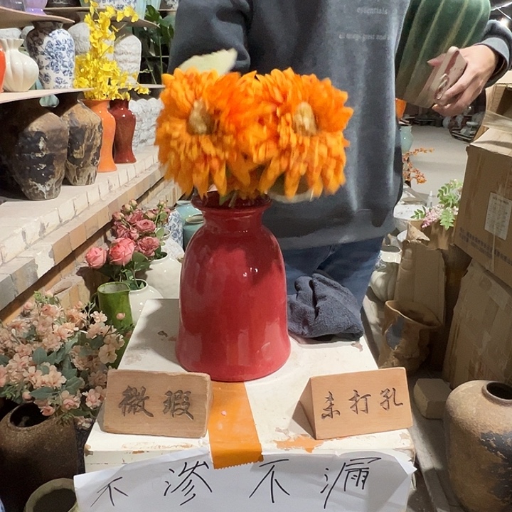 陶瓷景德镇陶瓷花瓶厂家瑕疵