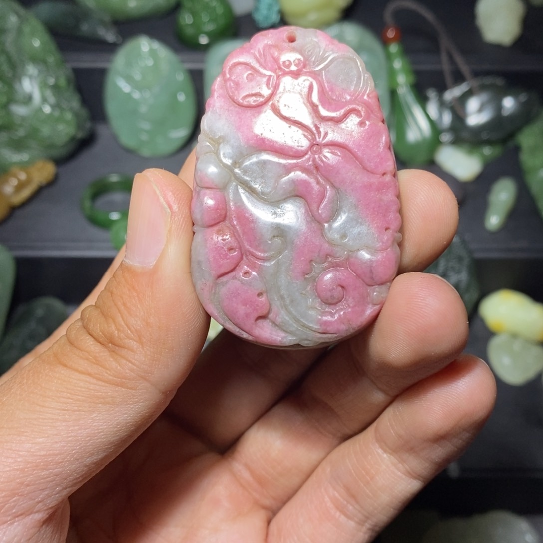 颈饰未镶嵌和田玉