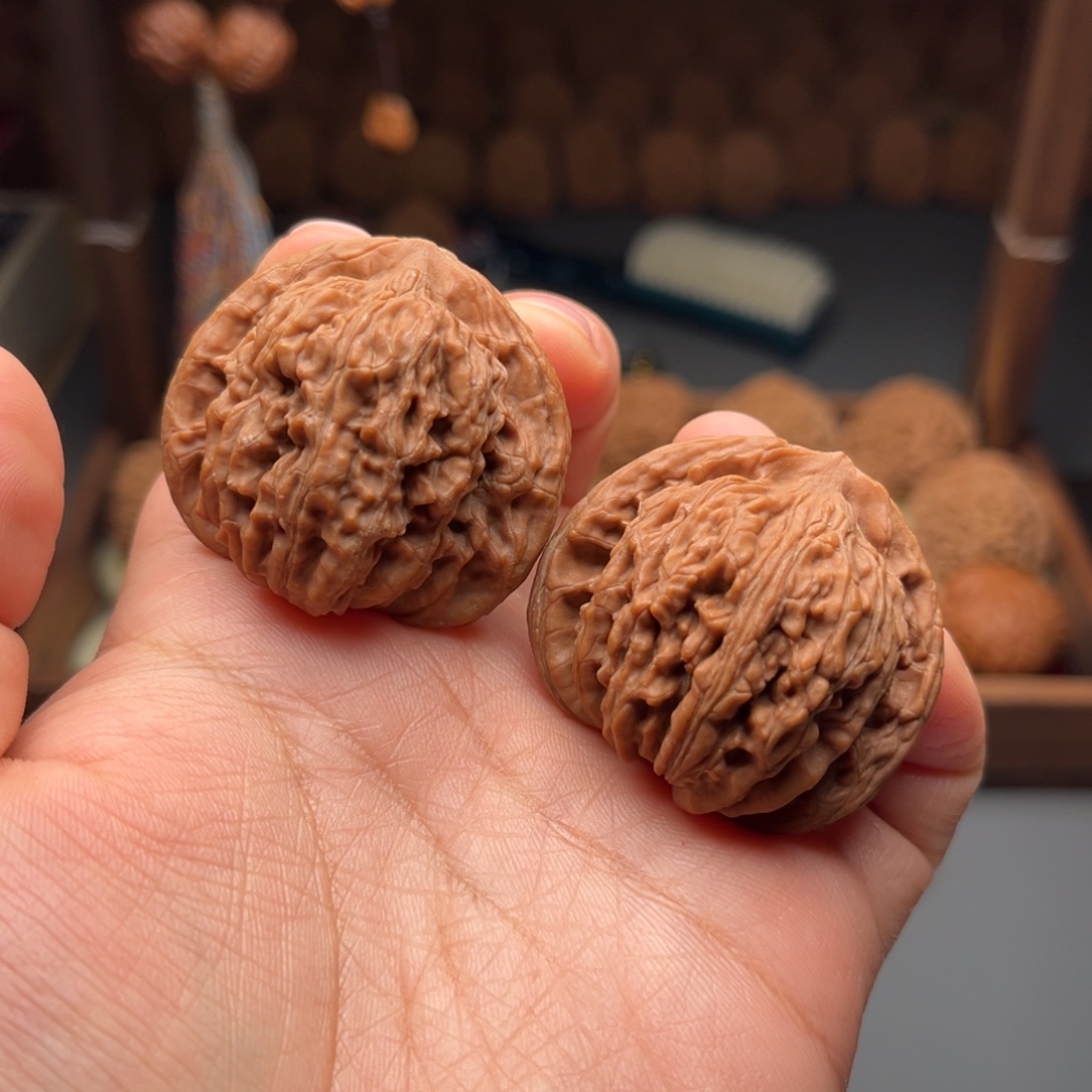 ****廉吊坠文玩核桃40尺四座楼