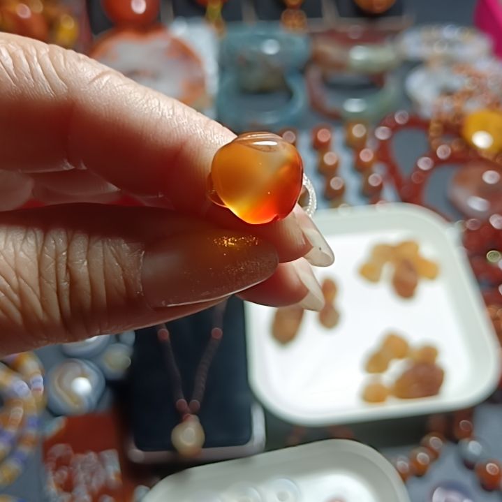 玛瑙/玉髓未镶嵌戒指