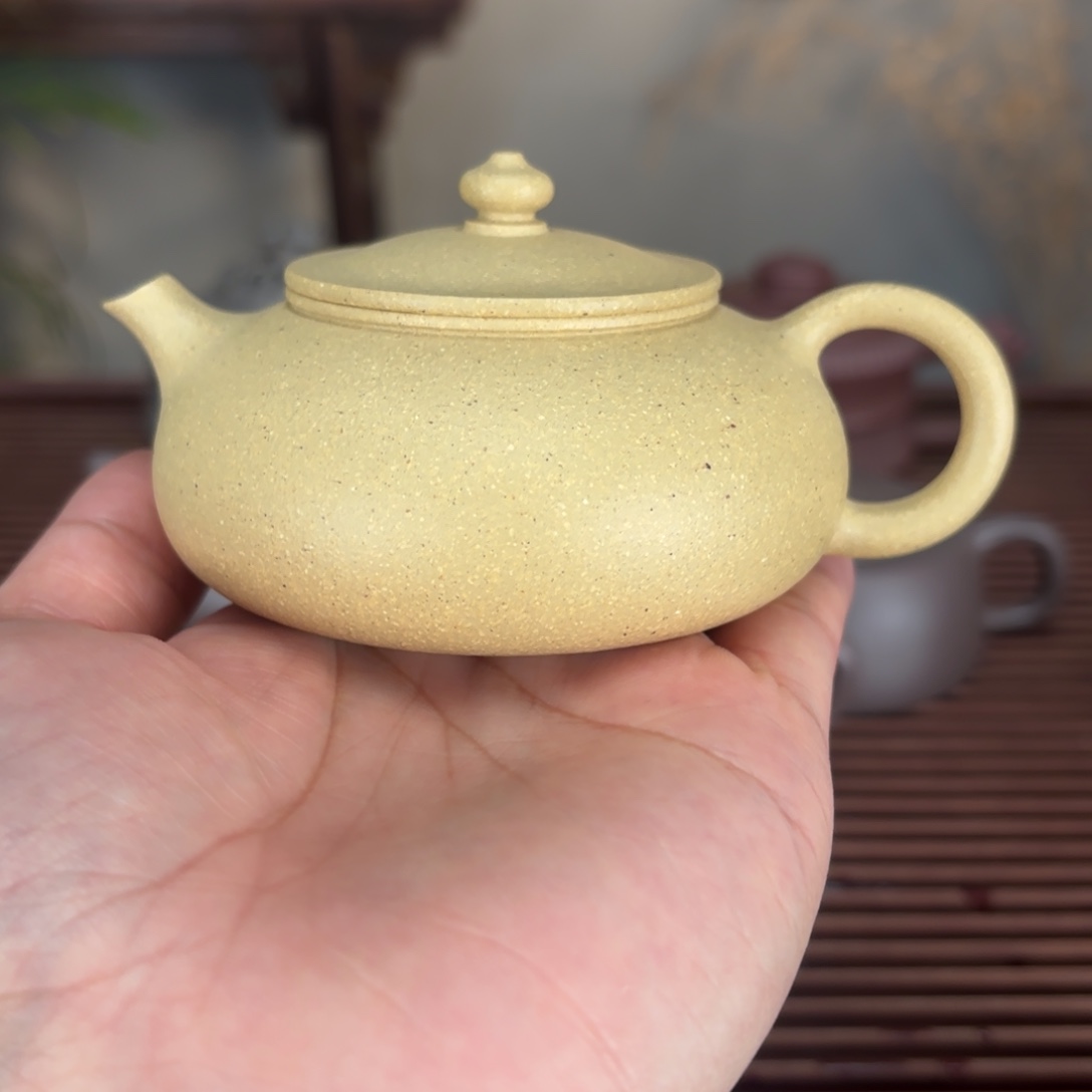 紫砂茶壶寒江150毫升