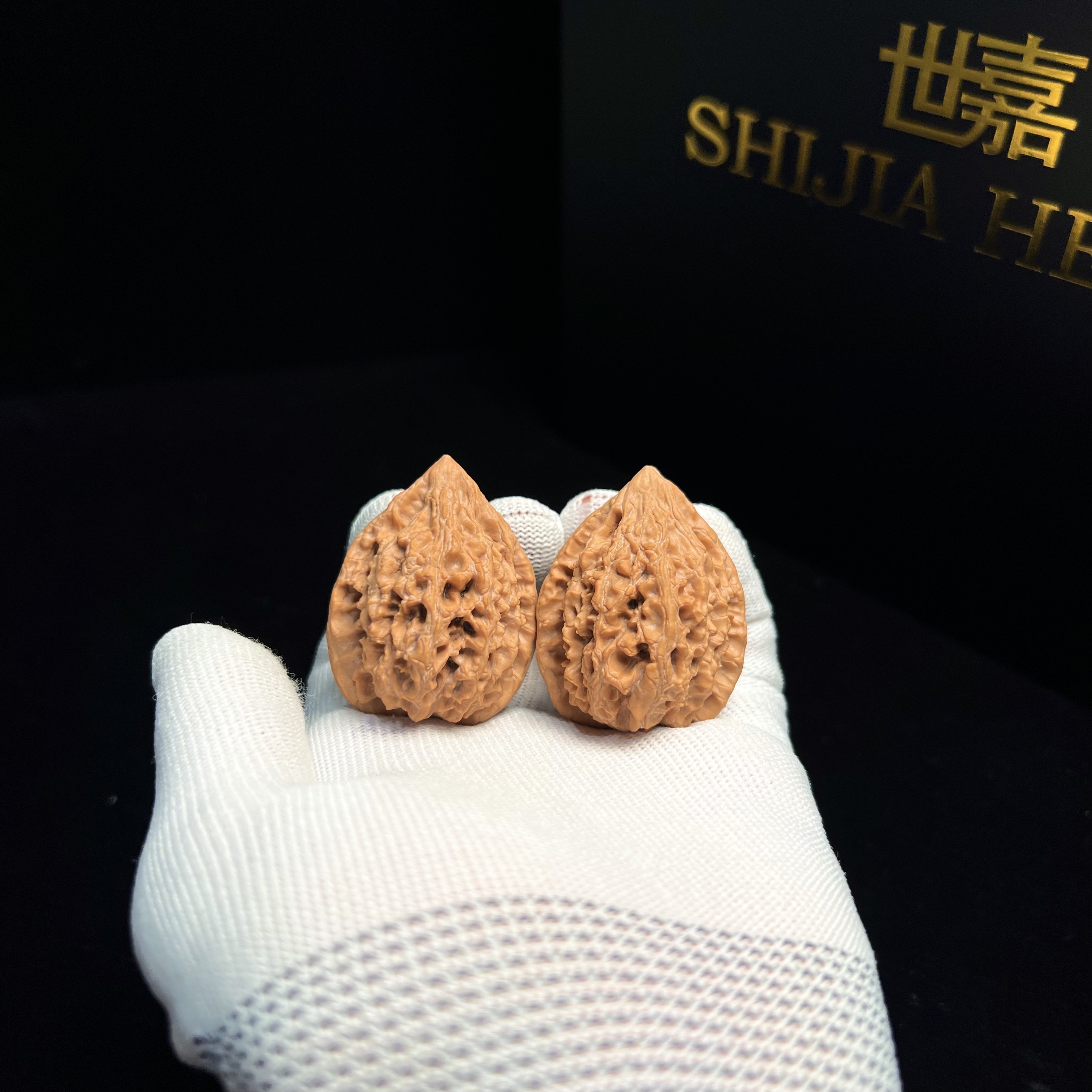 11十三陵鸡心（36-37.5-46）文玩核桃 全品无修