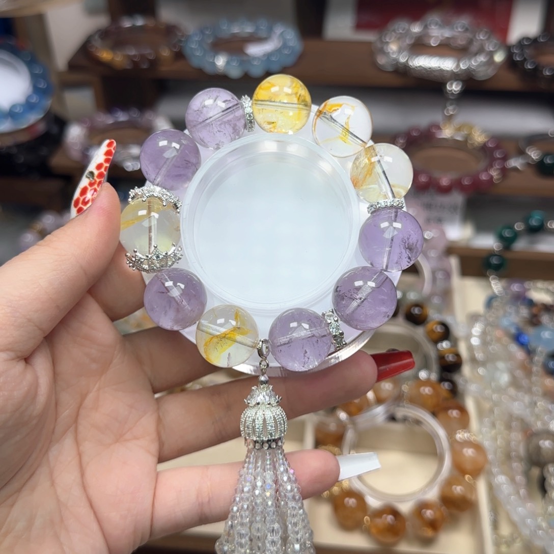 水晶手链未镶嵌小*兔设计款