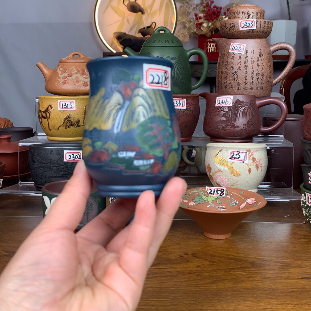 紫砂茶杯宜兴紫砂茶具