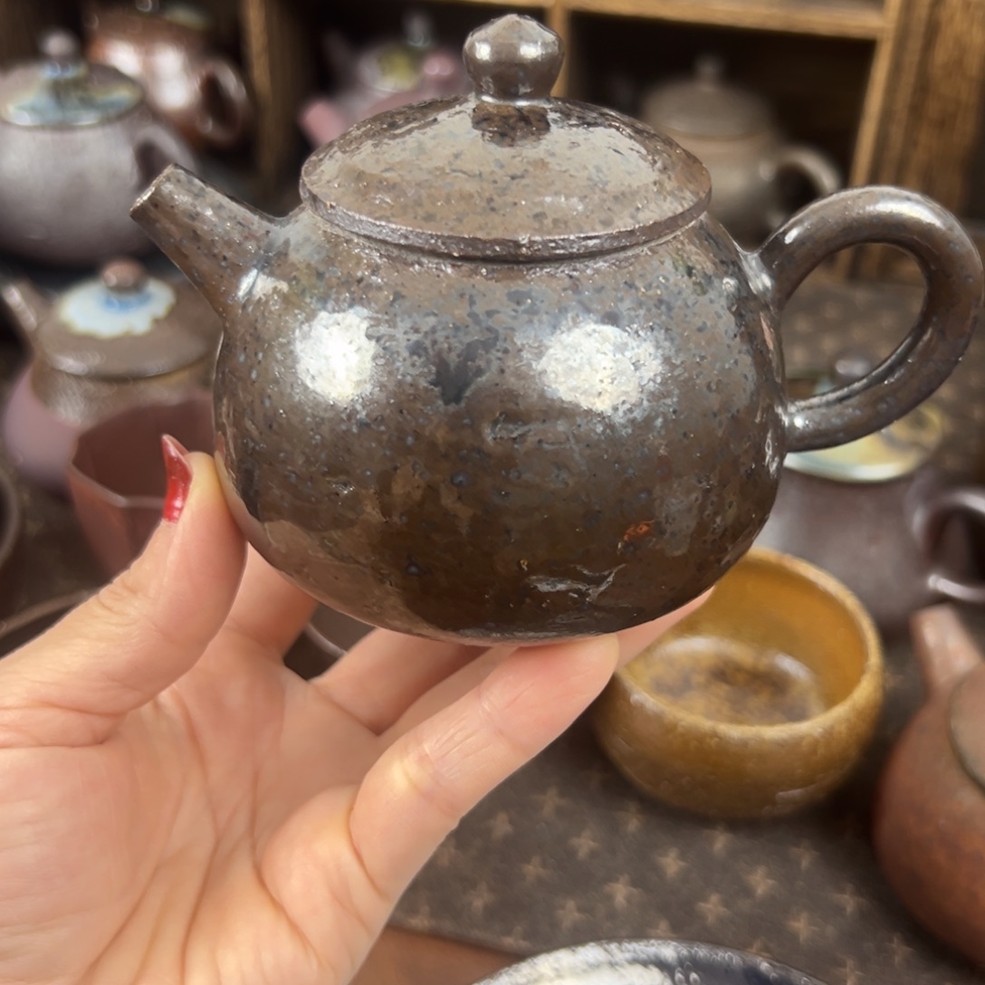 远***方柴烧柴烧茶器主人壶