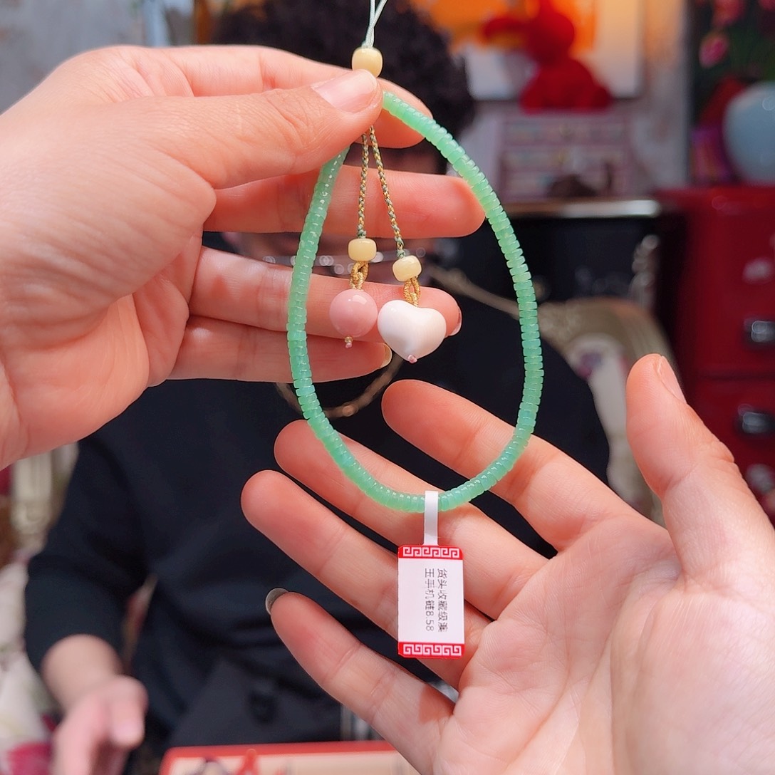 石英质玉手链未镶嵌大****i手串