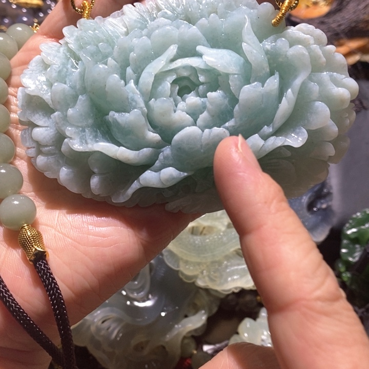 岫玉毛衣链未镶嵌