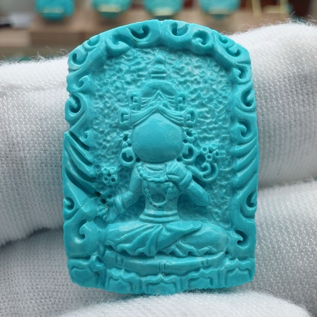 绿松石未镶嵌珠宝奇石