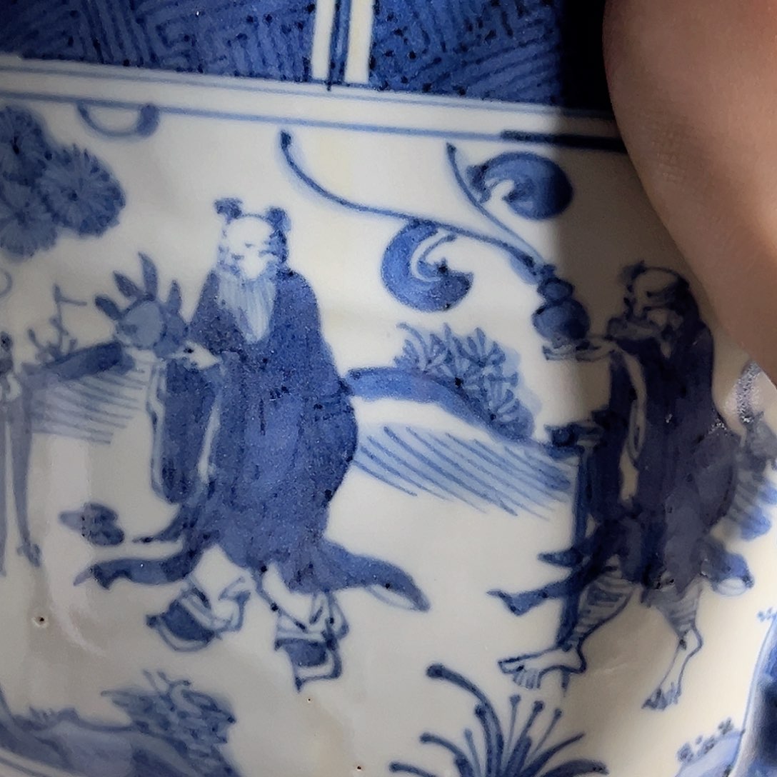 炉子青花炉子一个