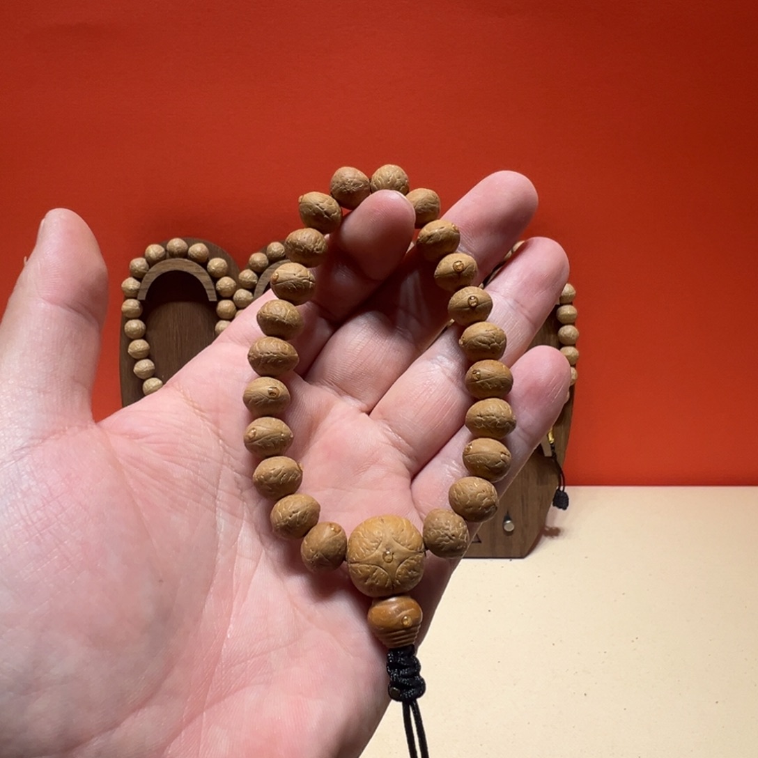凤眼菩提手串11mm凤眼菩提单圈飞碟
