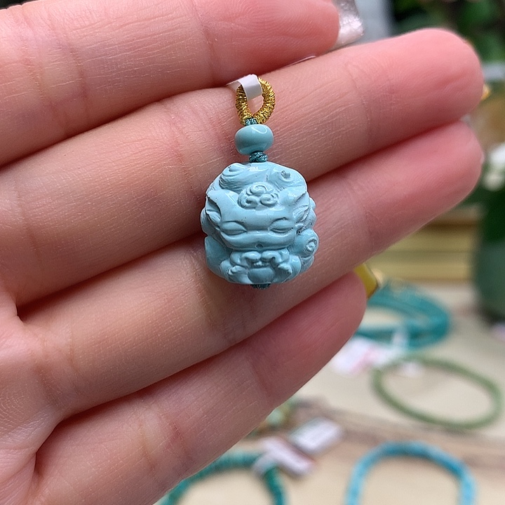 绿松石未镶嵌配饰