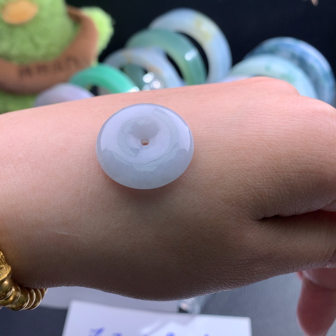 定制翡翠翡翠首饰未镶嵌平安扣